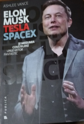 ELON MUSK TESLA SPACEX Ashlee Vance foto