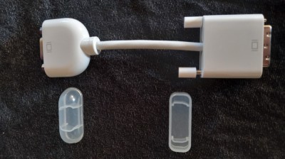 APPLE cablu VGA la DVI , DVI la VGA foto