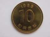 10 WON 1989 COREEA DE SUD-XF