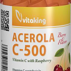 Vitamina c cu acerola 40cpr masticabile