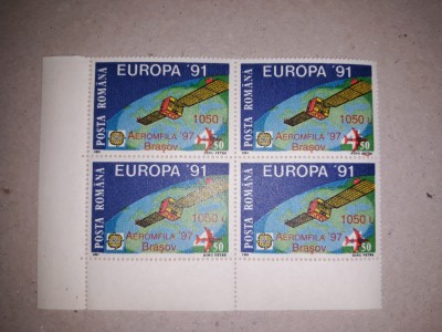 TIMBRE ROMANIA MNH-1997/LP1441-AEROMFILA BRASOV- 97- (SUPRATIPAR) foto