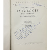 Ioan Dragoiu - Elemente de istologie si de tehnica microscopica (1946)
