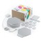 Kit 9 Panouri luminoase Nanoleaf Shapes Hexagons, 16 Milioane culori, Tehnologie LED RGBW, Cablu 2.5 m SmartElectro IntelligentHouse