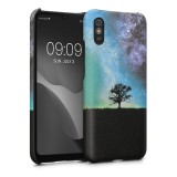 Husa Kwmobile pentru Xiaomi Redmi 9A/Redmi 9AT, Piele ecologica, Multicolor, 57837.01, Carcasa