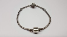 Bratara cu un talisman model 20, tip pandora foto