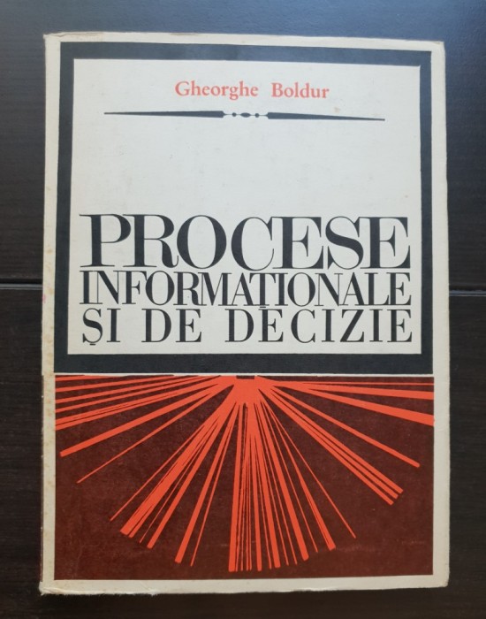 Procese informaționale și de decizie &icirc;n economie - Gheorghe Boldur