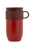 Sagaform cana termica Ted 280 ml culoarea bordo