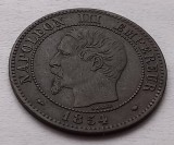 Franta, 2 Centimes 1854, Europa