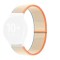 Curea textila, compatibila Samsung Galaxy Watch7 44mm, telescoape Quick Release, Double Cream