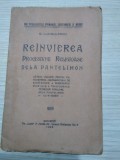 REINVIEREA PROCESIUNII RELIGIOASE DELA PANTELIMON - G. Lungulescu - 1928, 47 p.