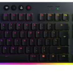 Tastatura mecanica gaming Logitech G915, Ultraslim, Lightspeed Wireless, Lightsync RGB, Switch Liniar (Negru)