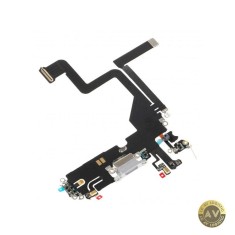 Banda cu Conector Incarcare - Microfon Apple iPhone 14 Pro Argintiu
