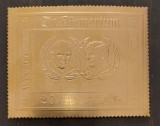 Manama 1970 - Eisenhower, Kennedy, personalități, gold, neuzat