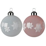 Cumpara ieftin Glob - Glitter Snowflake - mai multe culori | Kaemingk
