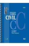 Codul civil Ianuarie 2022 - Editie spiralata - Editura Universul Juridic