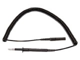 Cablu de masurare Mueller BU-4061-C-24-0, 20A, 1kV, 0.61m, Mufa banana 4mm, Negru, PVC