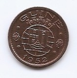 Guineea Bissau 50 centavos 1952 (regimul colonial portughez) Bronz, 20,1 mm, KM-8 (circulata)