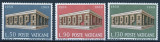 B0625 - Vatican 1969 - Europa 3v. neuzat,perfecta stare, Nestampilat