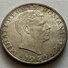 25.000 Lei 1946 Argint, Mihai I, Romania UNC