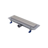 Cumpara ieftin RIGOLA DUS LIV 350MM GRILA INOX ROUND RAMA PLASTIC 674711