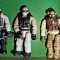 Set 3 figurine Mega Construx Call of Duty Mega Bloks 5 cm h, articulatii mobile : 1 la cap, 3 la m&acirc;ini, 1 la mijloc, 2 la picioare. Fara accesorii W