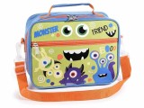 Cumpara ieftin Geanta gradinita termoizolanta Baietel textil multicolor cm 25x10x19 H