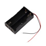 Carcasa Acumulatori 18650, 2 Sloturi, 3.7V, 75x40x17mm