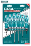 Cumpara ieftin Set 18 surubelnite TOTAL Industrial - Cr-V