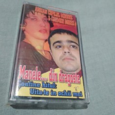 CASETA AUDIO MANELE ADRIAN COPILUL MINUNE&amp; CARMEN DOBRE ORIGINALA RARA!!!!