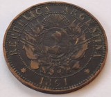 Argentina, 2 Centavos 1891