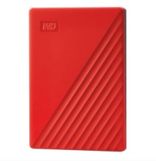 HDD extern WD 2 TB, My Passport, 2.5 inch, USB 3.2, rosu, &quot;WDBYVG0020BRD-WESN&quot; (timbru verde 0.8 lei)