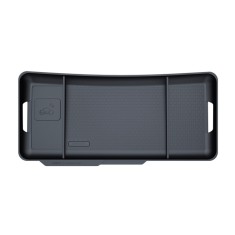Organizator Auto Tavita Tesla pentru Tableta, Compatibil cu Model 3/Y, Suport Magnetic, Plastic, Negru