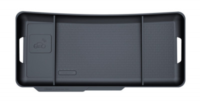 Organizator Auto Tavita Tesla pentru Tableta, Compatibil cu Model 3/Y, Suport Magnetic, Plastic, Negru foto