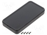 Carcasă universală TAKACHI CS ABS neagră IP40 45mm x 90mm x 12mm