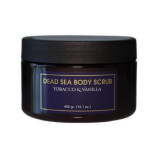 Scrub pentru corp cu sare de la Marea Moarta si ulei de Tobacco&amp;Vanilla, 400 g, Dead Sea Pearls