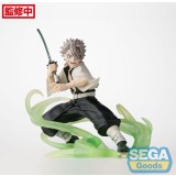 Demon Slayer: Kimetsu no Yaiba Xross Link Anime PVC Statue Sanemi Shinazugawa Hashira Training Arc 12 cm