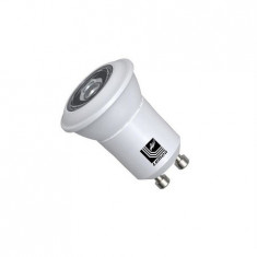 Bec cu power LED MR11 230V GU10 GU10 GU10 3W (≈30w) lumina rece 300lm L 40mm