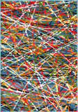 Covor Modern, Kolibri Art 11035-14, Covor Dreptunghiular, Multicolor, Inaltime Fir 10 mm, 80 x 150 cm