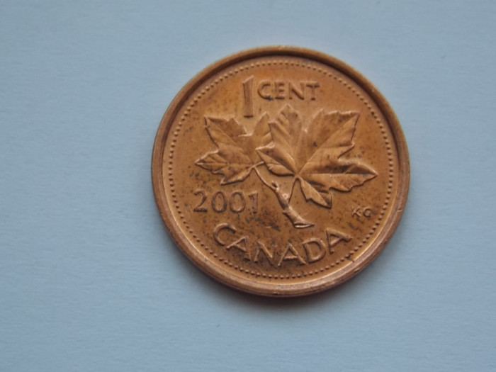 1 CENT 2001 CANADA