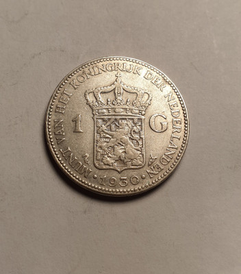 Olanda 1 Gulden 1930 foto