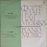 Disc vinil, LP. PIANO CONCERTO NO. 1, NO.2 POT PIANO AND ORCHESTRA-FERENCZ LISZT-256550, Melodia