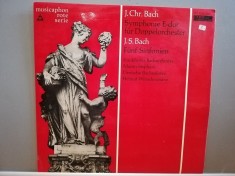 J.C.Bach/J.S.Bach &ndash; Symph e-dur/ Symph. no 5 (1962/Musicaphon/RFG) - VINIL/ (M)