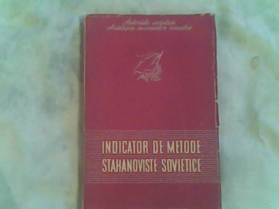 Indicator de metode stahanoviste sovietice foto