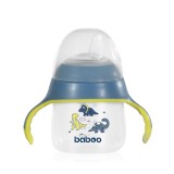 Cana Baboo cu tetina din silicon, Blue Haze, 150 ml, 6 luni+