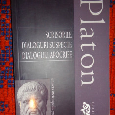 Scrisorile.Dialoguri suspecte. Dialoguri apocrife - Platon / 416pagini ,an 2011