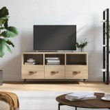 VidaXL Dulap TV stejar sonoma, 102x36x50 cm, lemn prelucrat