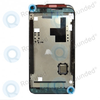 HTC Desire VC T328d Placa din spate a ecranului, Placa din spate a capacului mijlociu Piesa de schimb neagra 74H02211-00M LH120419A foto