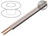 Cablu difuzor TLYp 2x1,5mm2 litat Cu transparent SIMECH