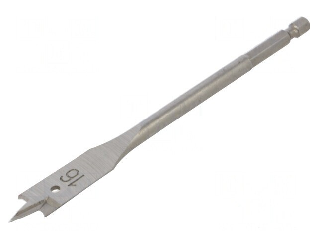 Burghiu Lopată Lemn 16mm 152mm