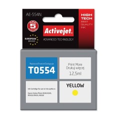 Cartus compatibil T0554 Yellow pentru Epson C13T055140, Premium Activejet, Garantie 5 ani